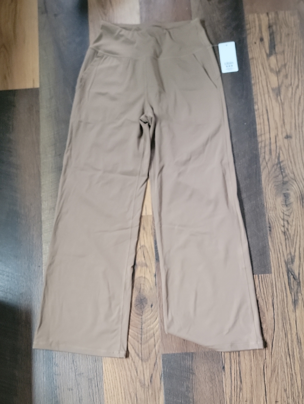 Wide Leg Women's Pants in Camel